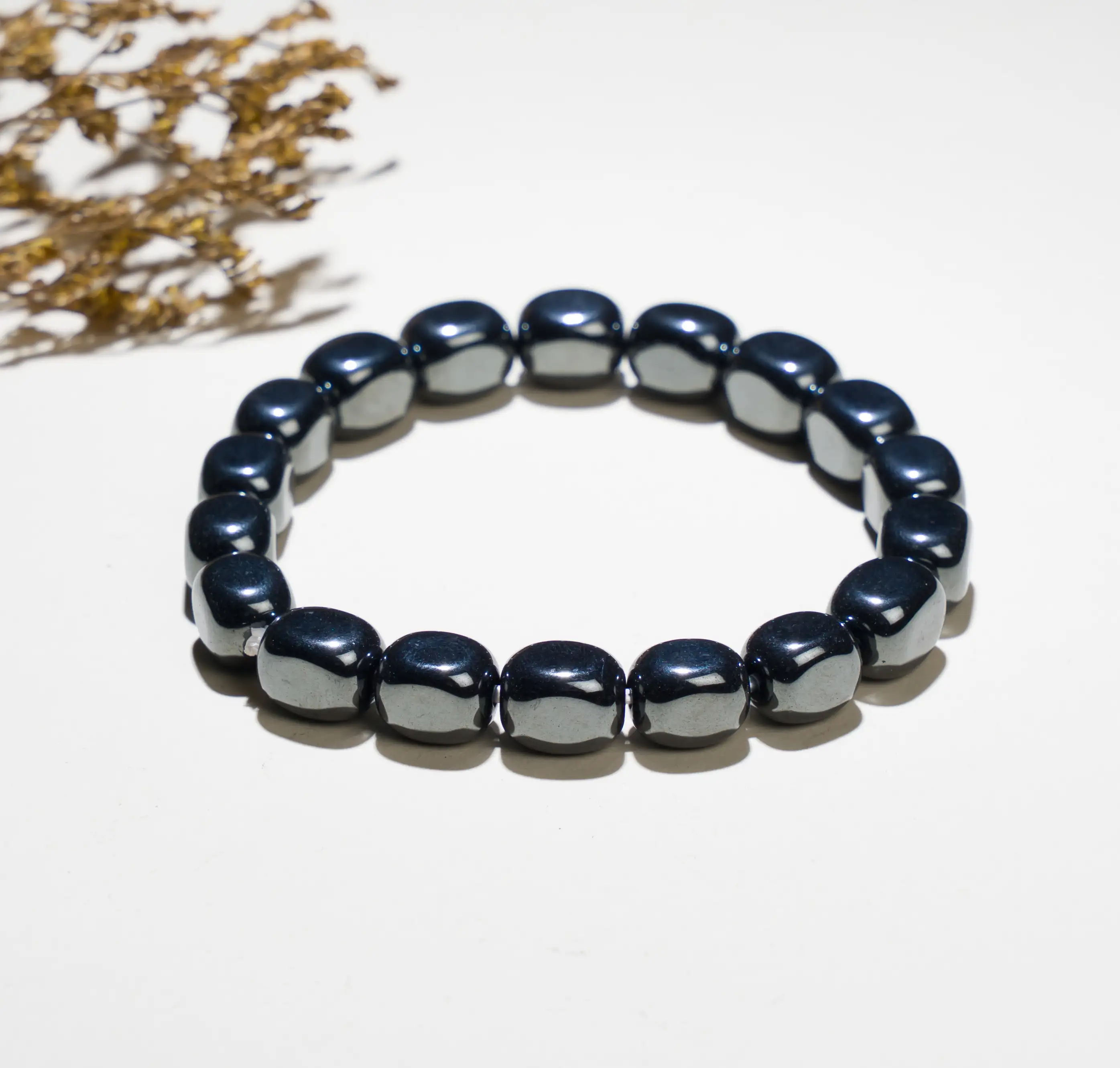 Hematite crystal Tumble bracelet - image 1