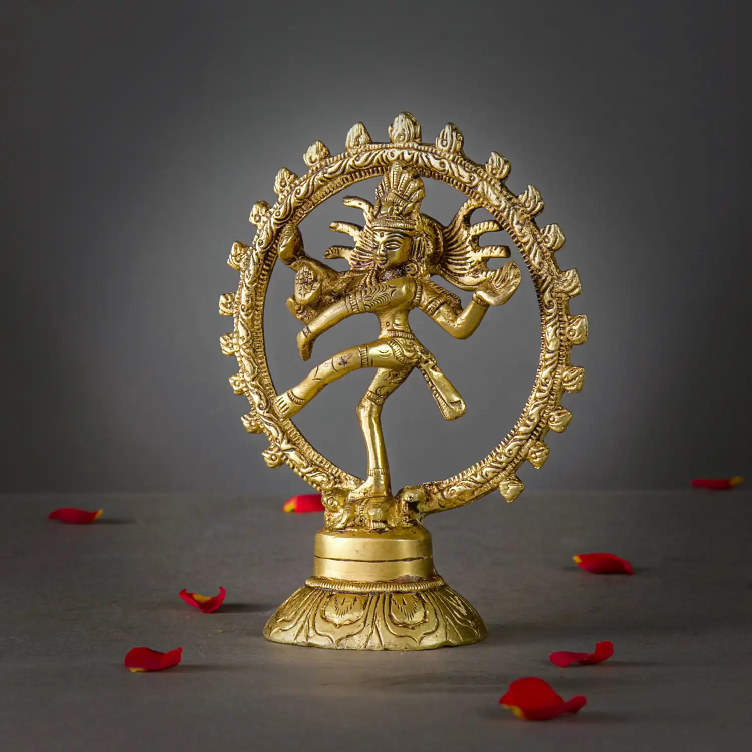 5 inches Brass Lord Natrajar Idol - secondary