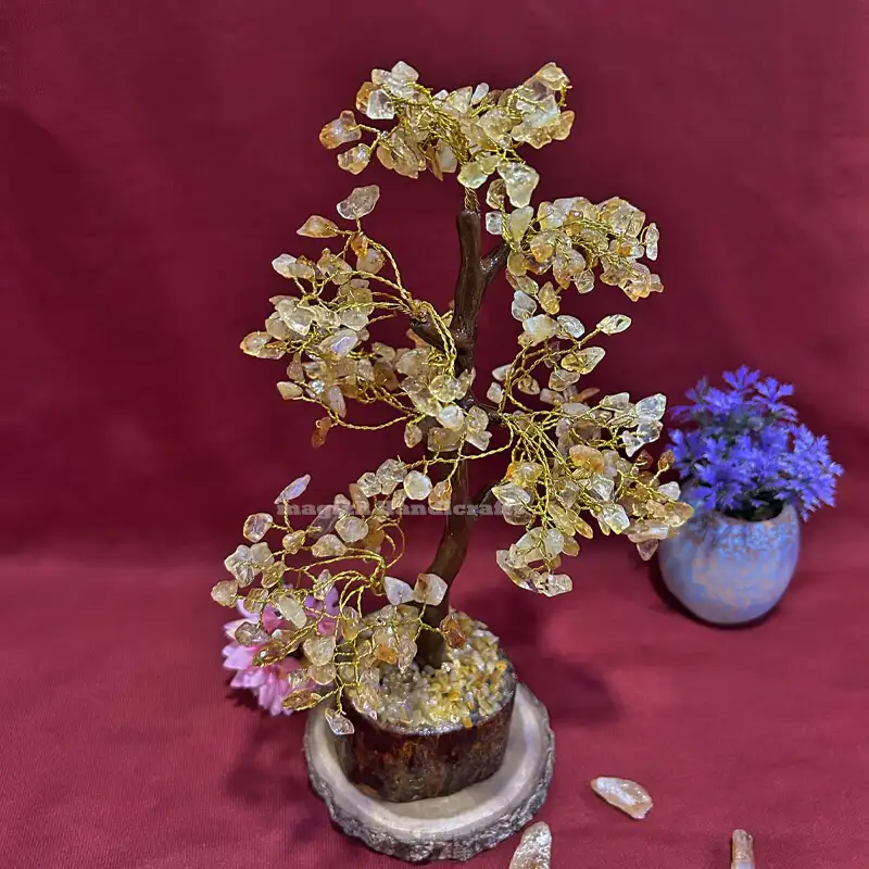 Citrine Crystal stone tree for Good luck - image 3