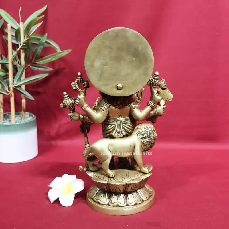 11.5 inches kan drishti Ganesha idol SC - image 3