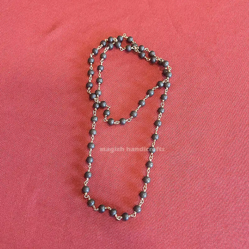 Original karungali Copper mala - 6mm - secondary