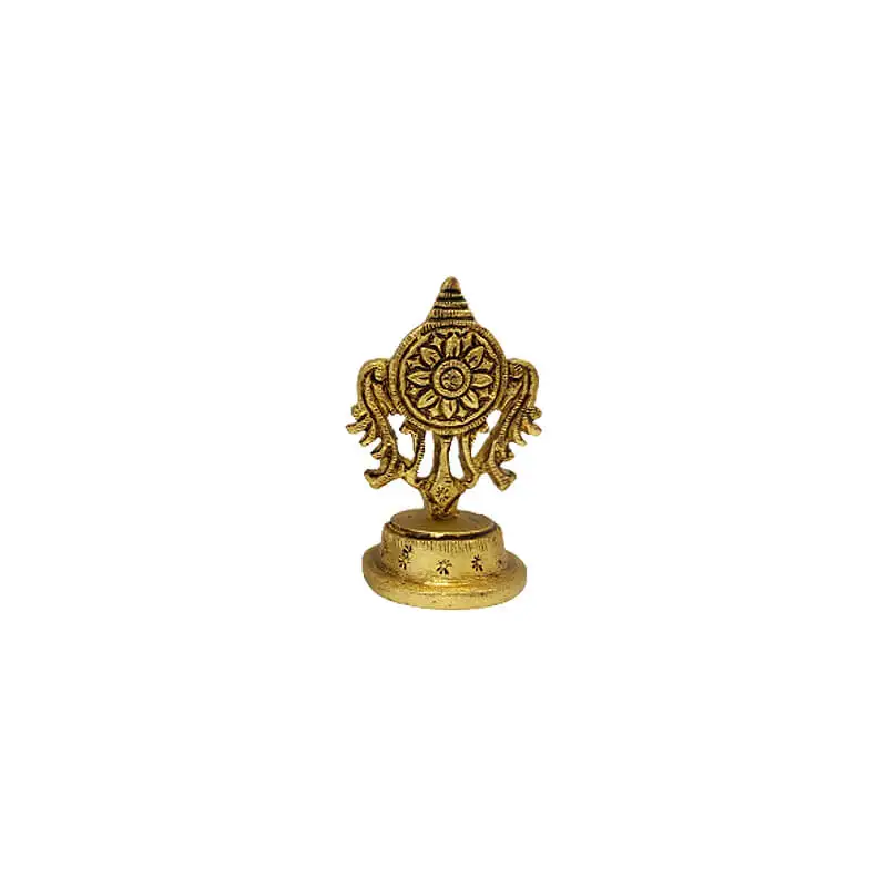 Brass Sangu Chakram separate Pieces - image 3