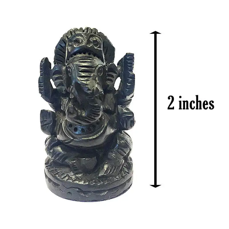 2 அங்குல அசல் கருங்காலி மர விநாயகர் சிலை - image 6