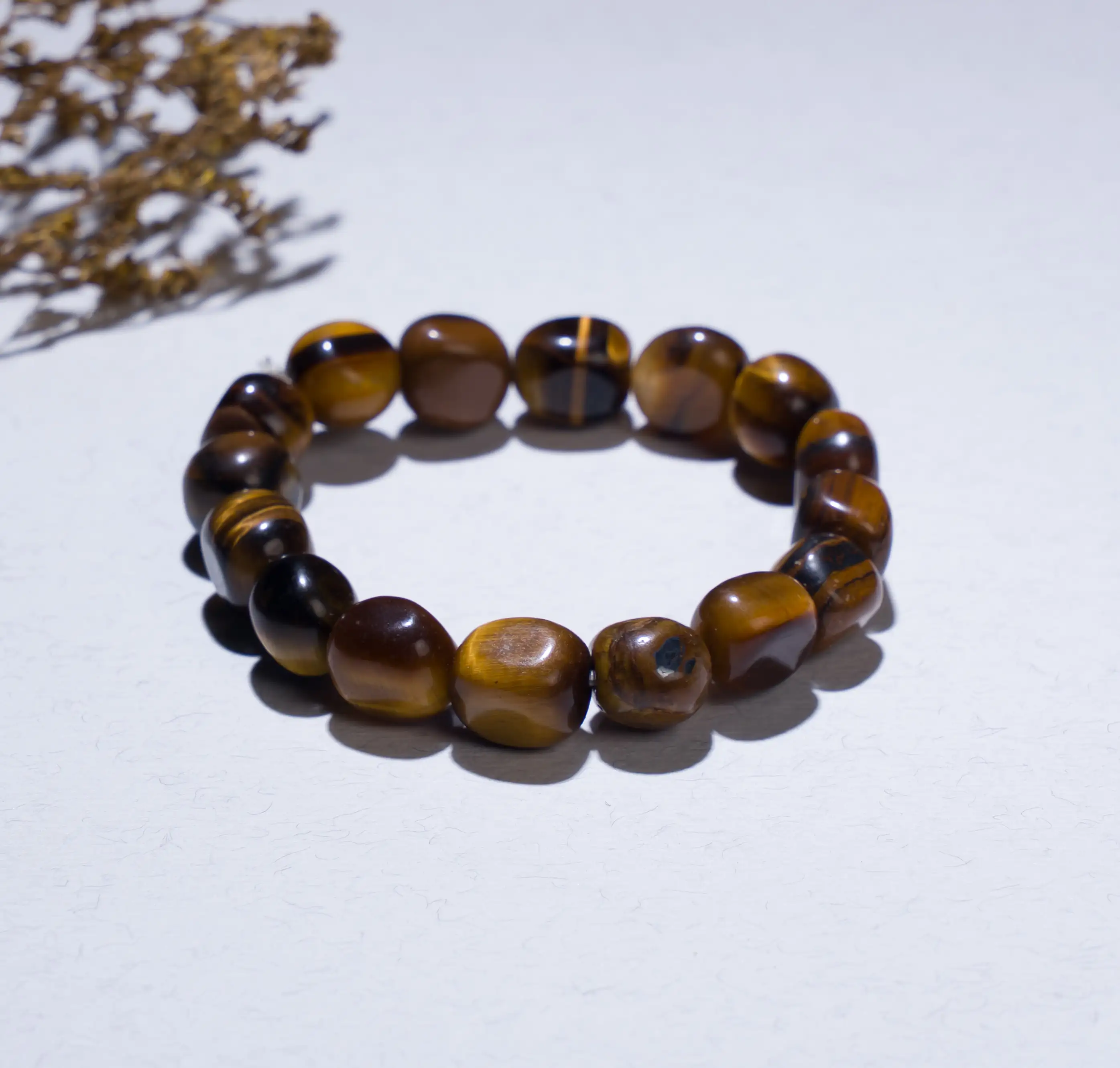 Tiger eye crystal Tumble bracelet - image 1