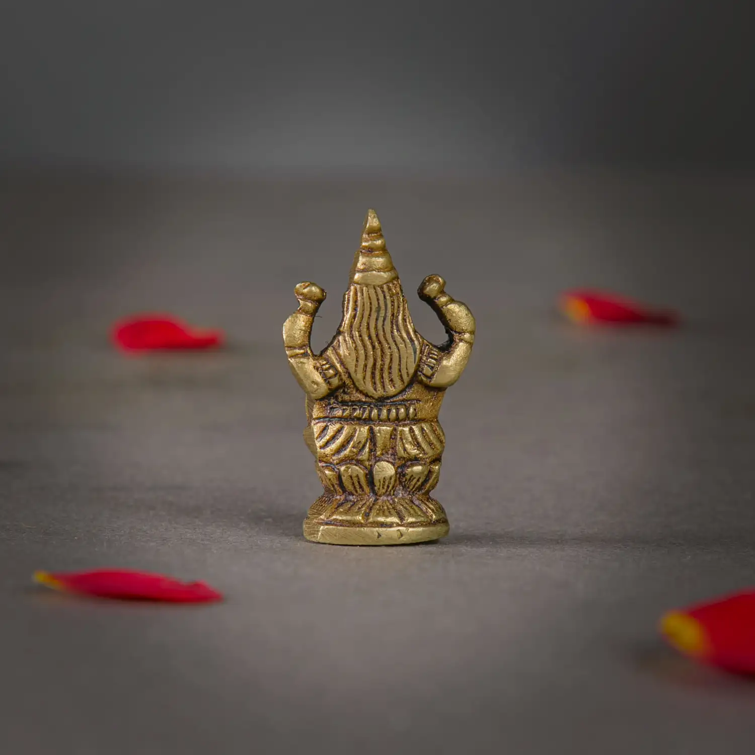 1.5 inches Brass Lakshmi miniature idol SC - image 3