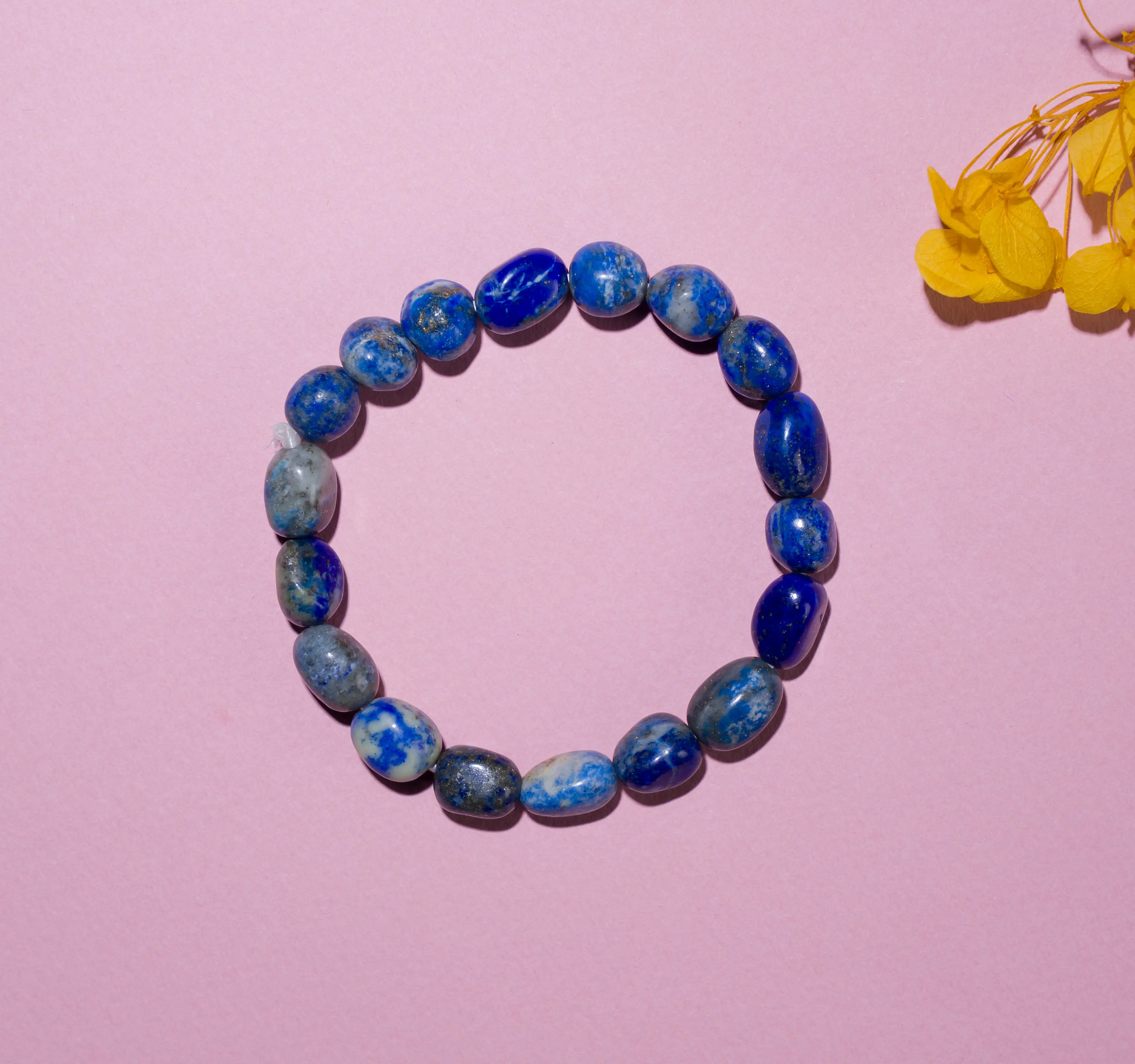 Lazuli Lapis crystal Tumble bracelet - image 2