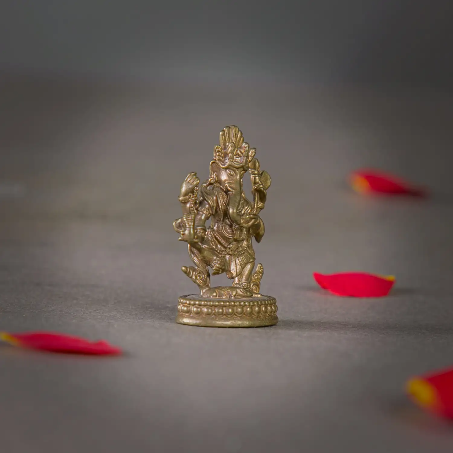 1 inch mini Stylish Dancing Ganesha Idol - secondary