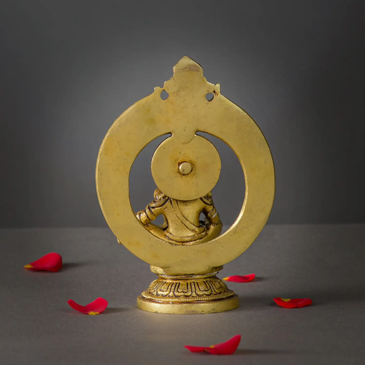 Brass Lord Ayyapan With frame 5 inches - image 5