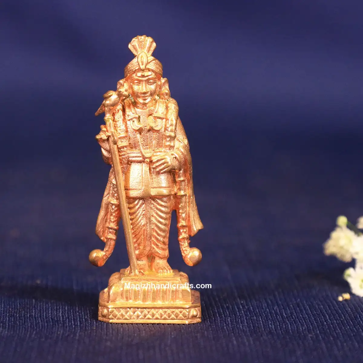 Impon Palani Raja Alangaram Murugan Idol - 2 inches