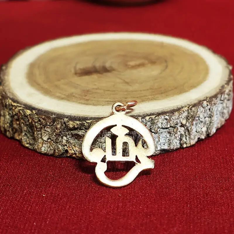 Tamil Om Aimpon Pendant - secondary