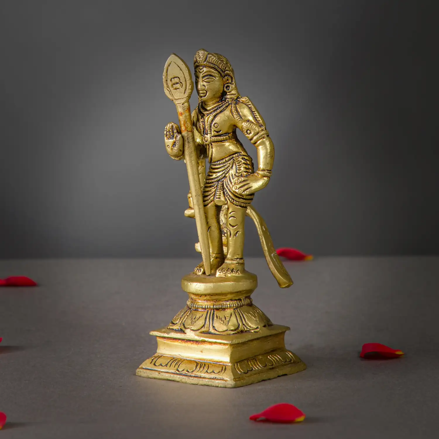 Brass Bala Murugan idol - image 3