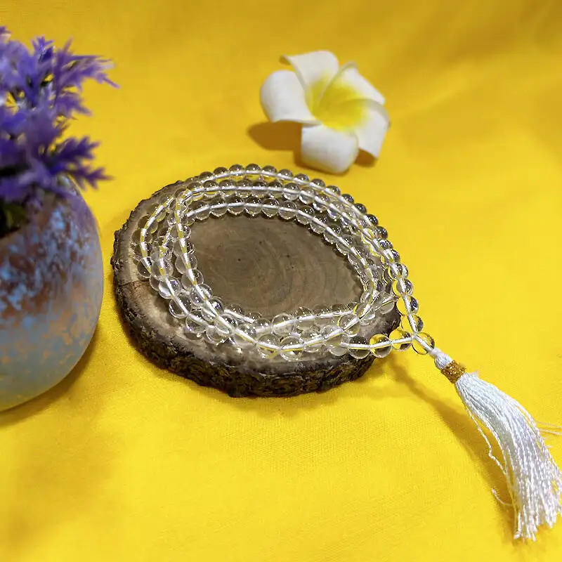 6mm Original Spadika Malai | Sphatik Mala 108 Beads