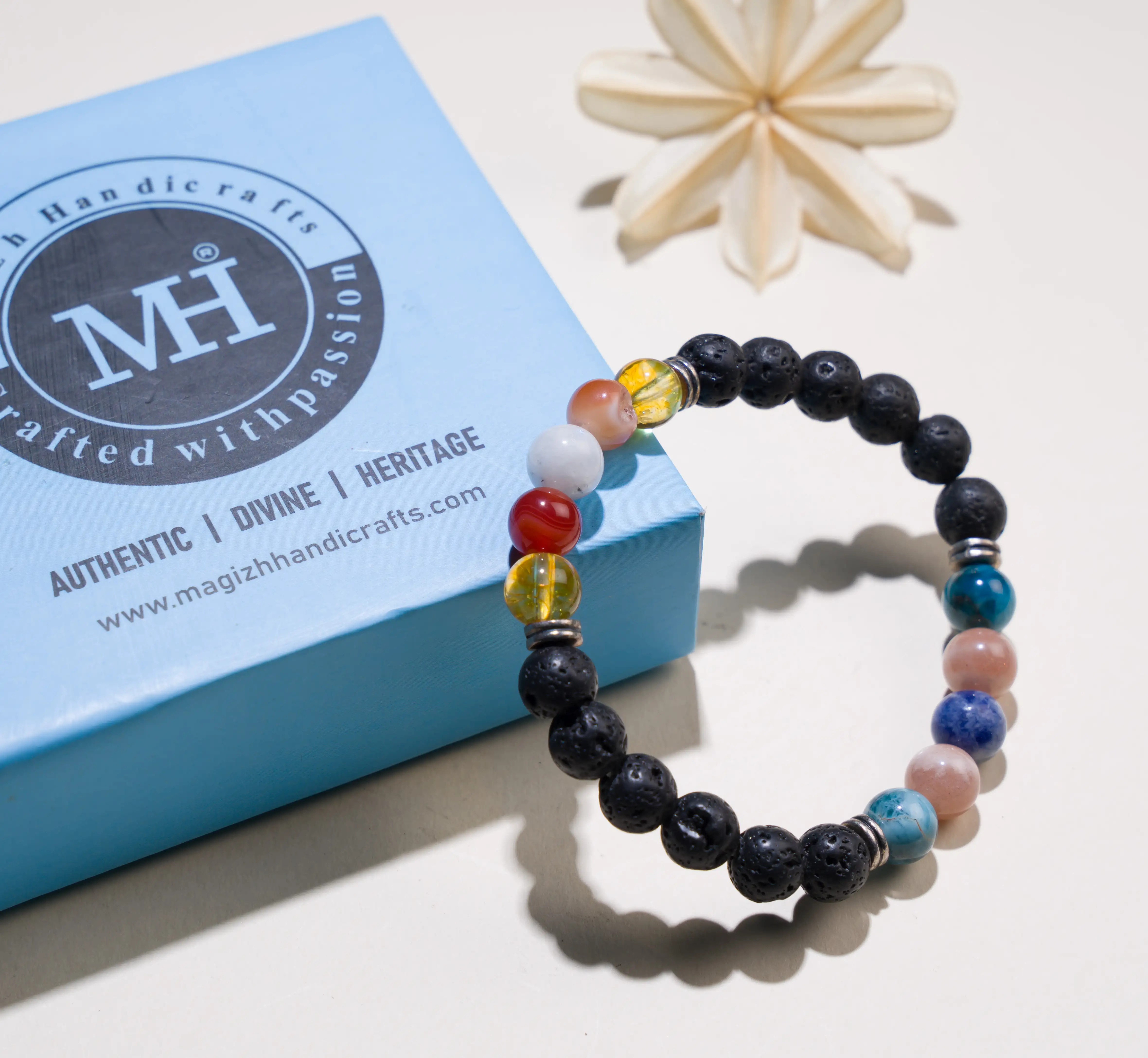 8mm Weight loss with PCOD Crystal bracelet - image 3