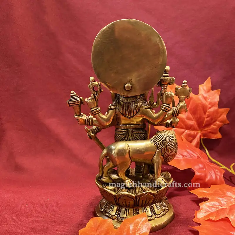 8 inches Kan Drishti Ganesha idol - image 4