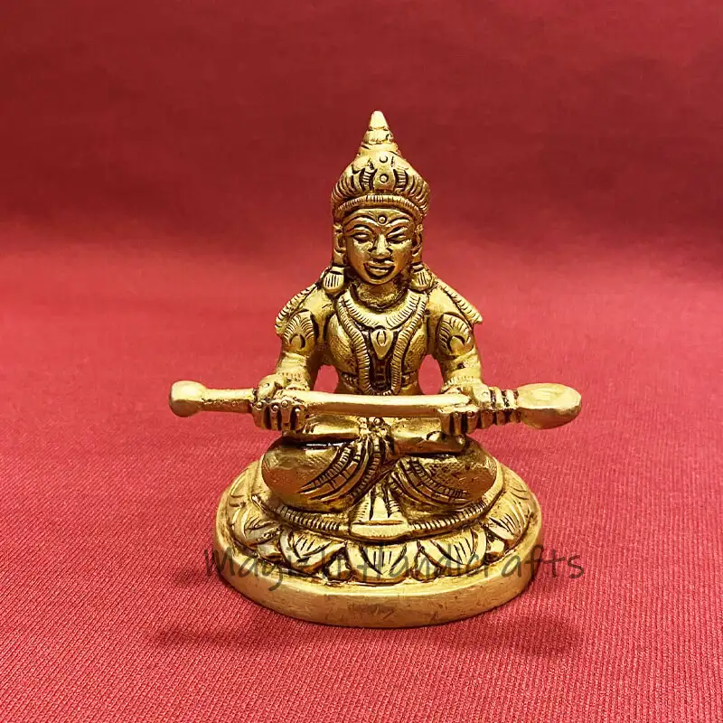 Brass Annapoorni amman Spoon 3.5 inches