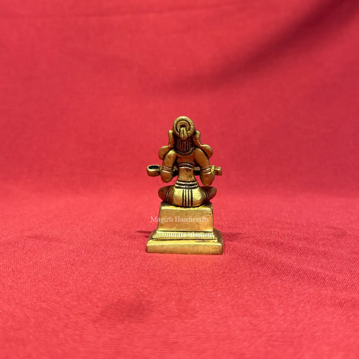 2.5 inches brass goddess Annapoorni devi idol - image 4