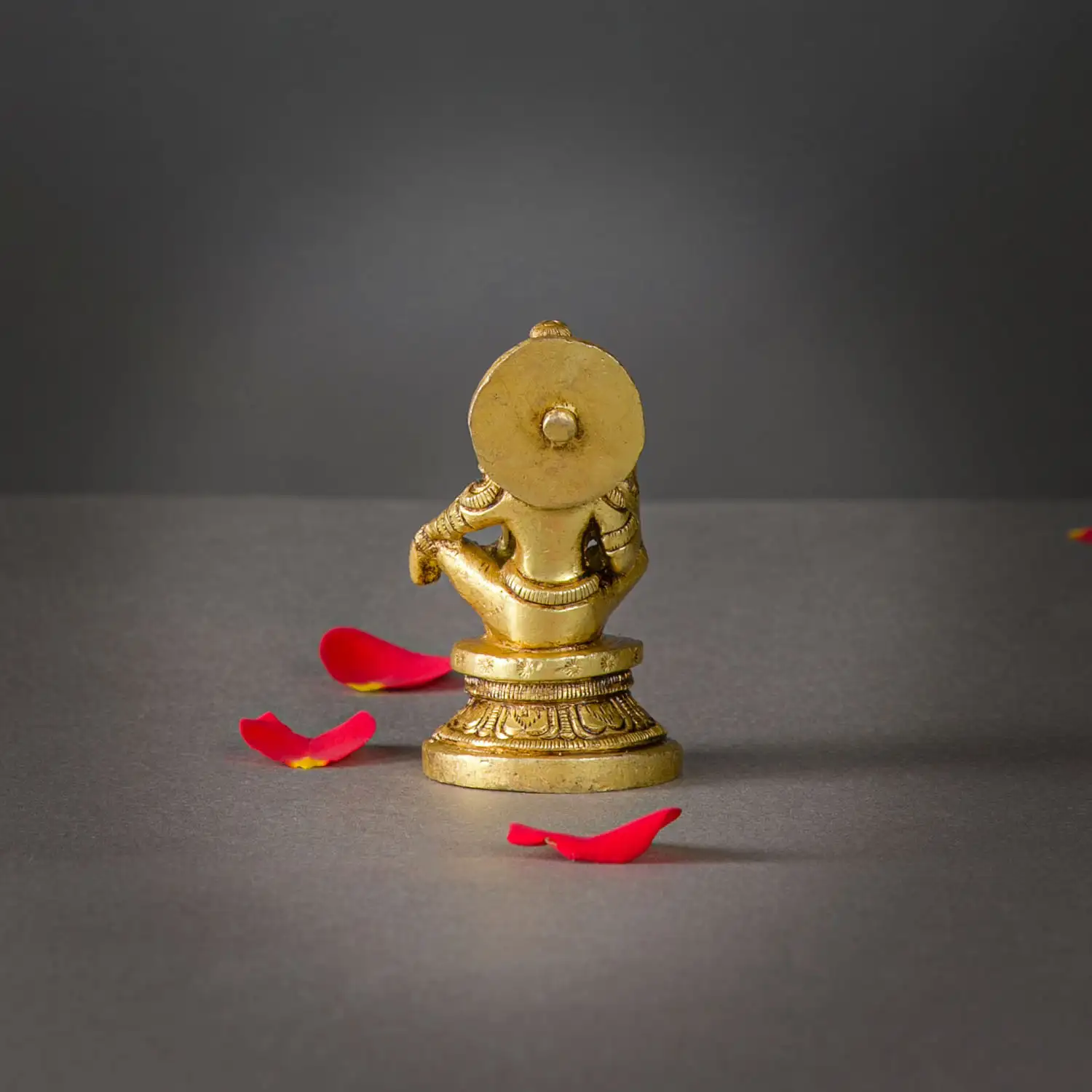 2.5 Inches Brass Ayyappan Idol - image 4