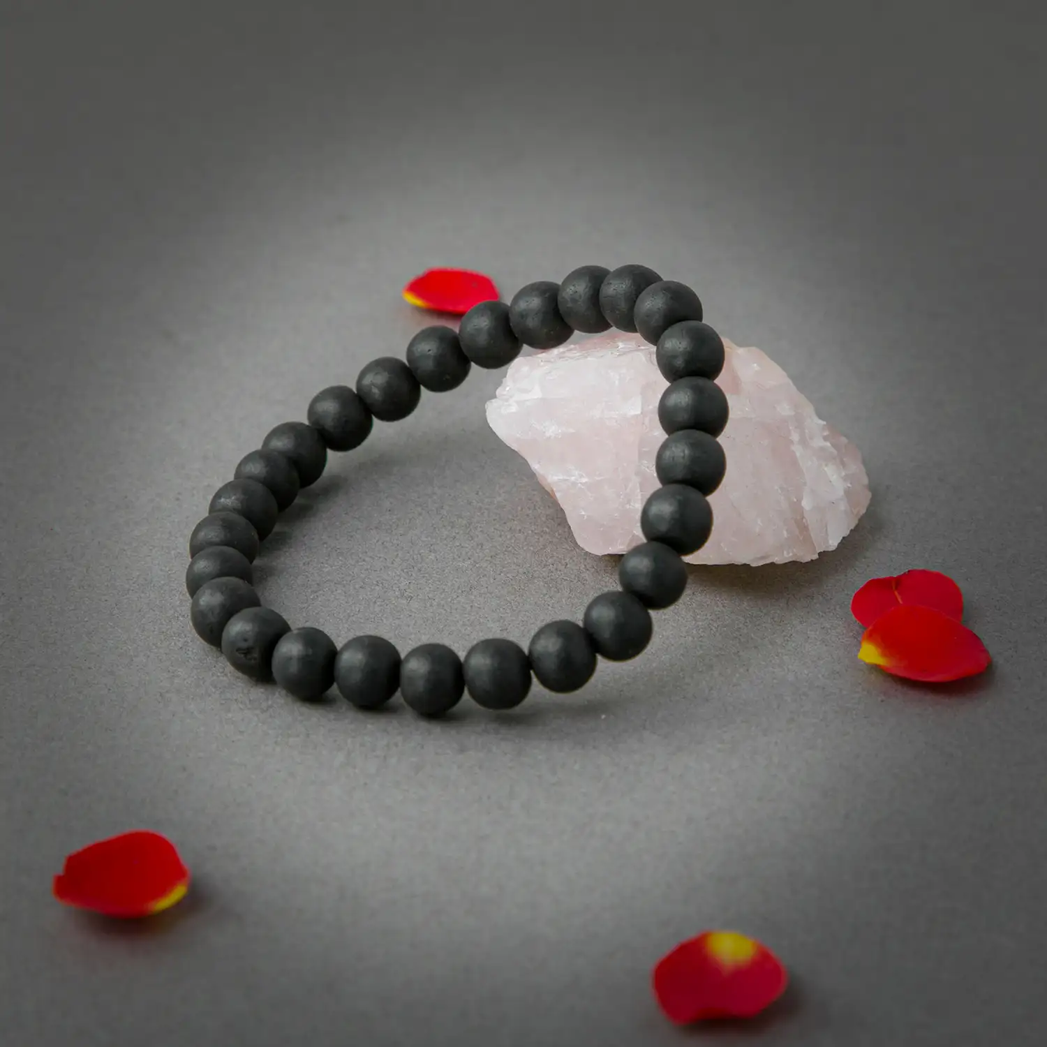 Original Karungali Ebony Wood Bracelet Free Size - 8mm - image 3