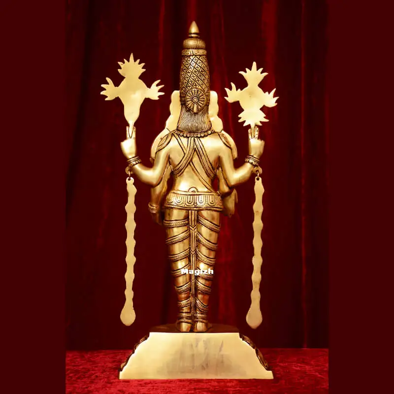 Brass Thirupathi Balaji idol - 23 inches