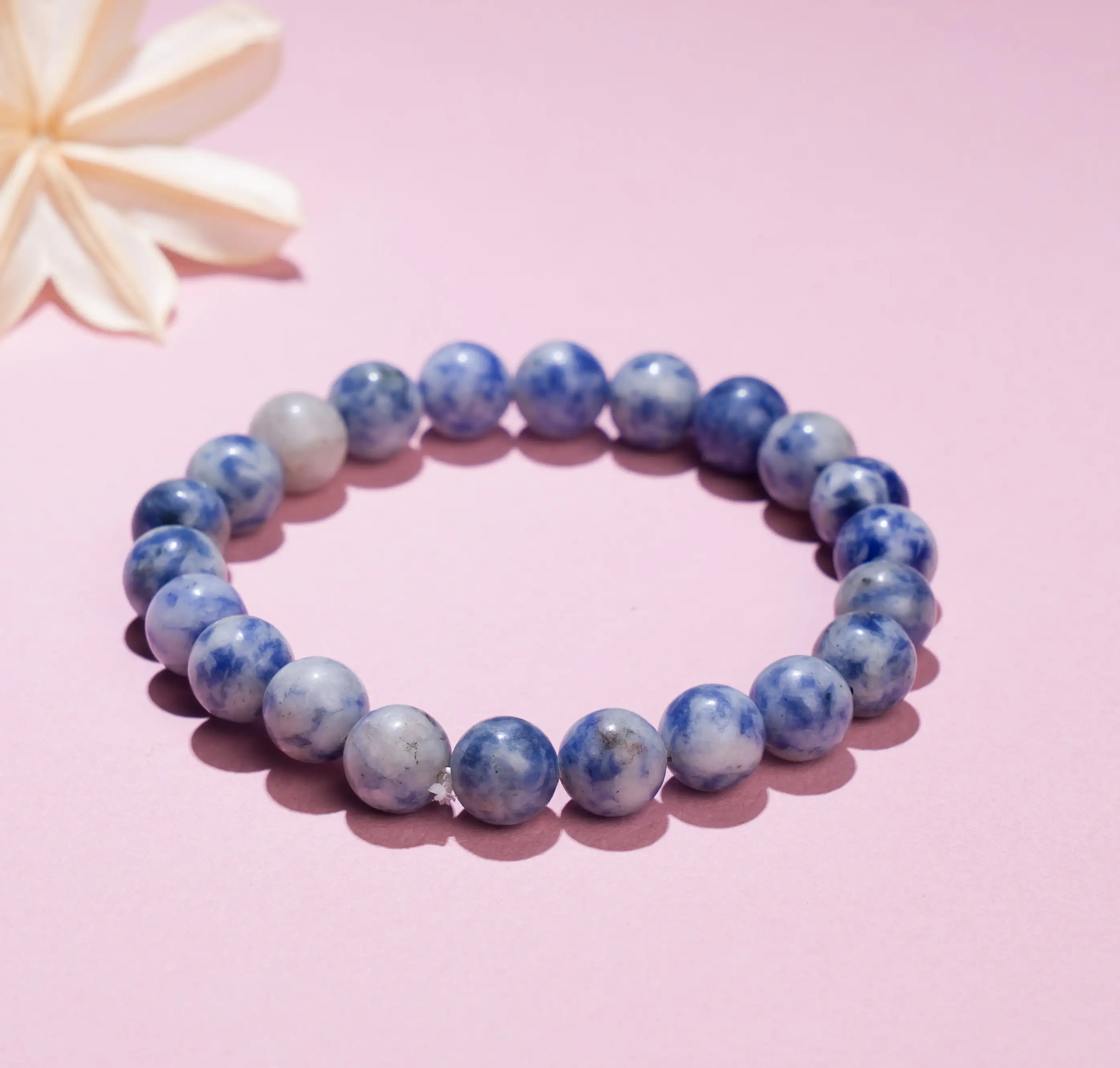 8mm Sodalite crystal bracelet