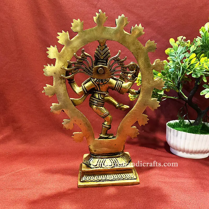 10 inches oval Natarajar idol - SC - image 5