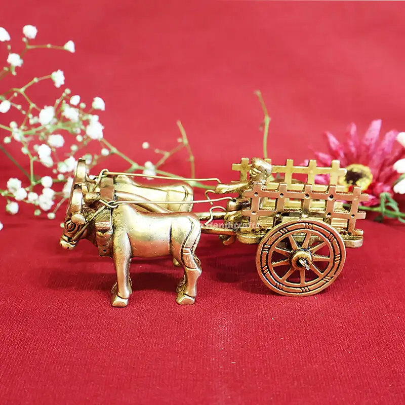 2.5 inches Brass Double Bullock cart SC
