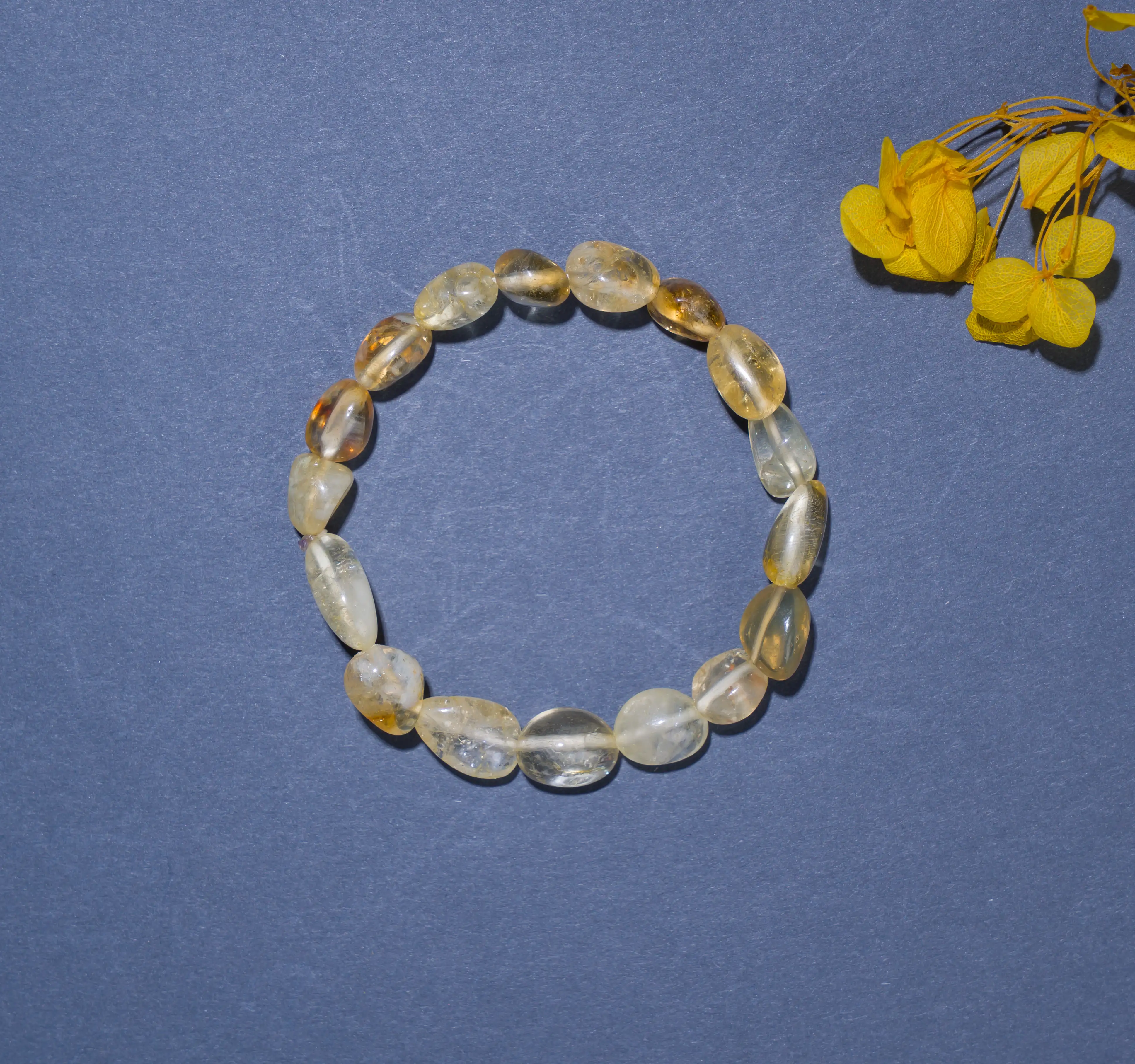 Citrine tumble Crystal Bracelet - secondary