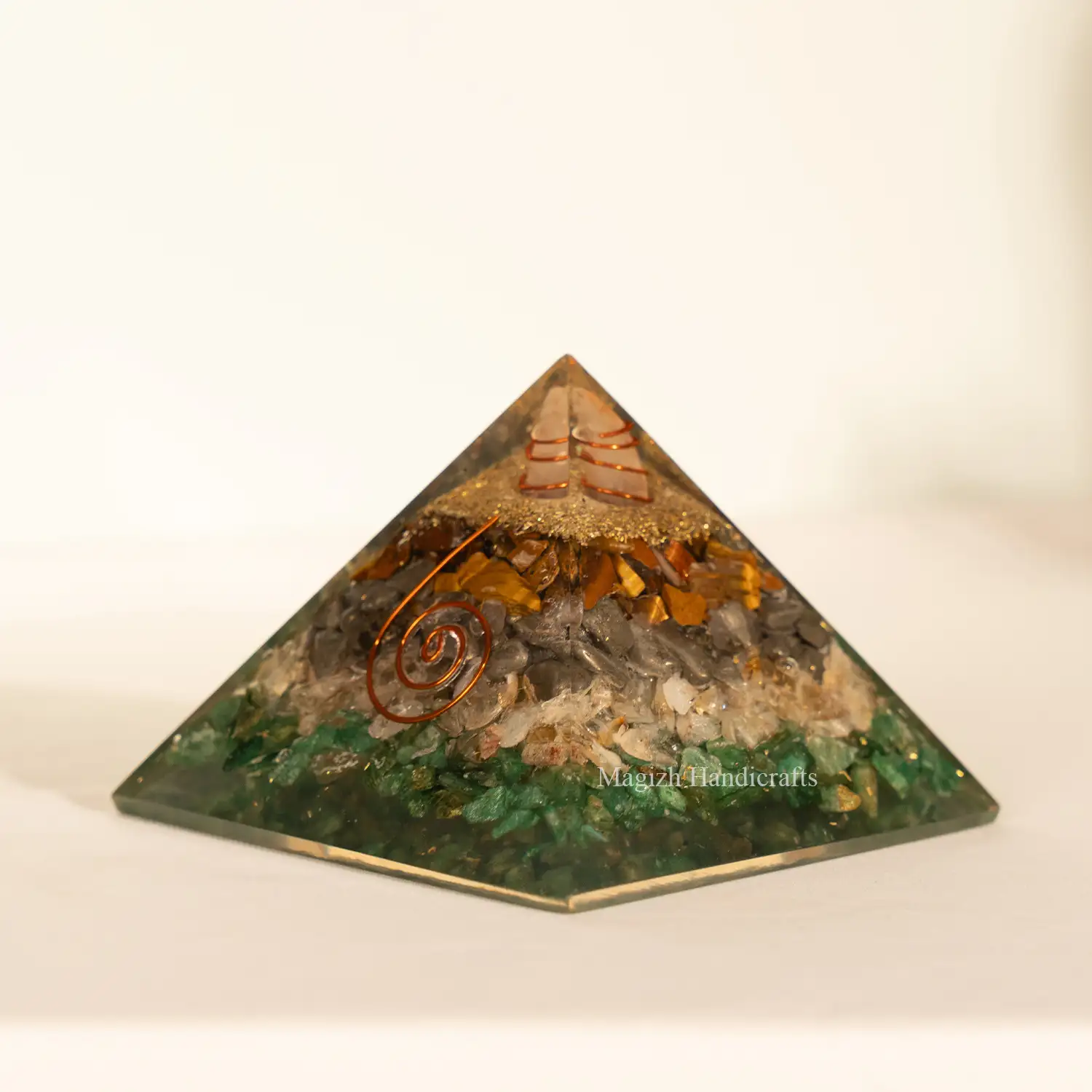 Money Magnet Crystal stone Pyramid - image 3