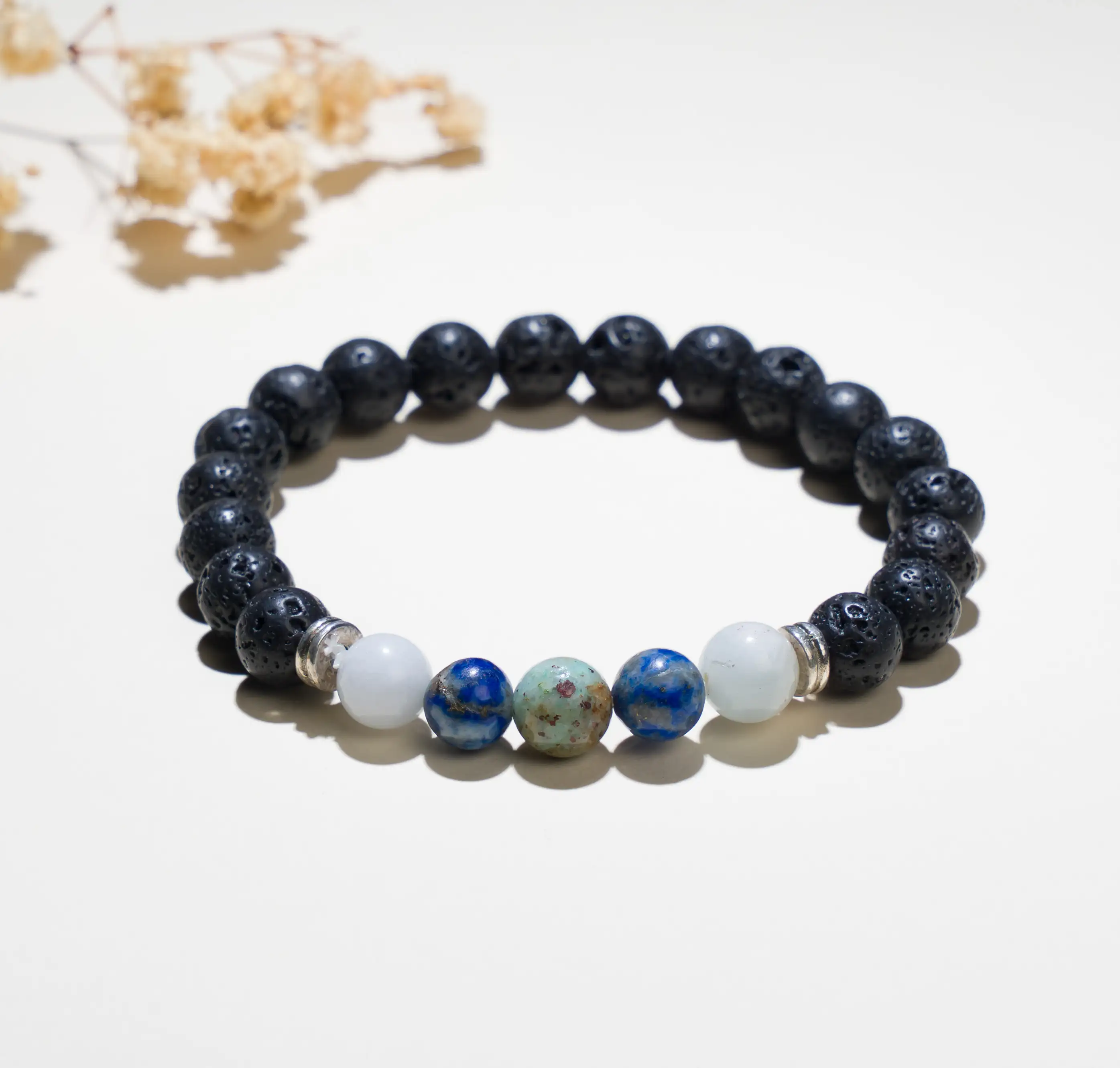 8mm Thyroid Crystal bracelet