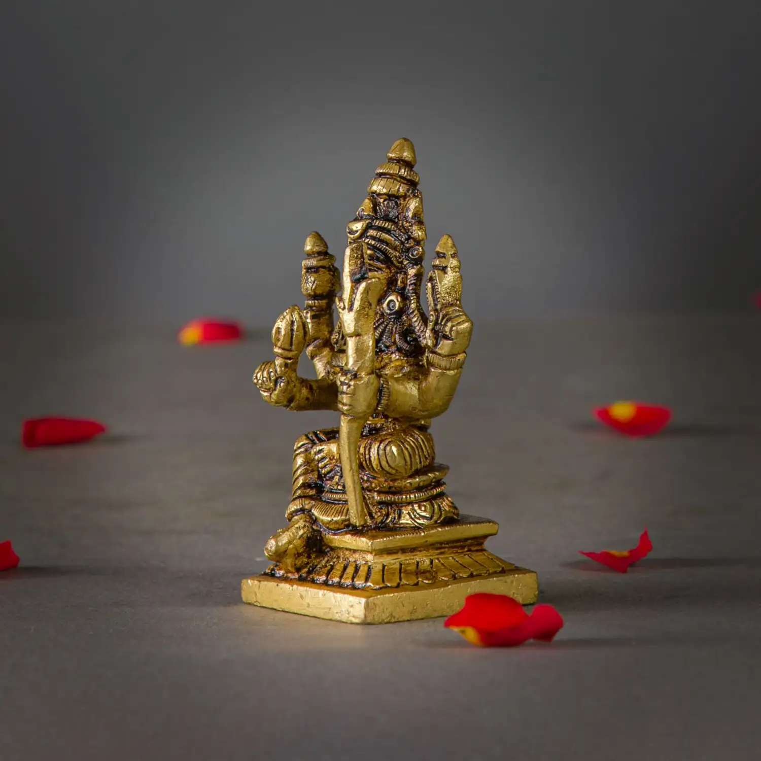 3 inches Brass Lalitha amman idol - image 3