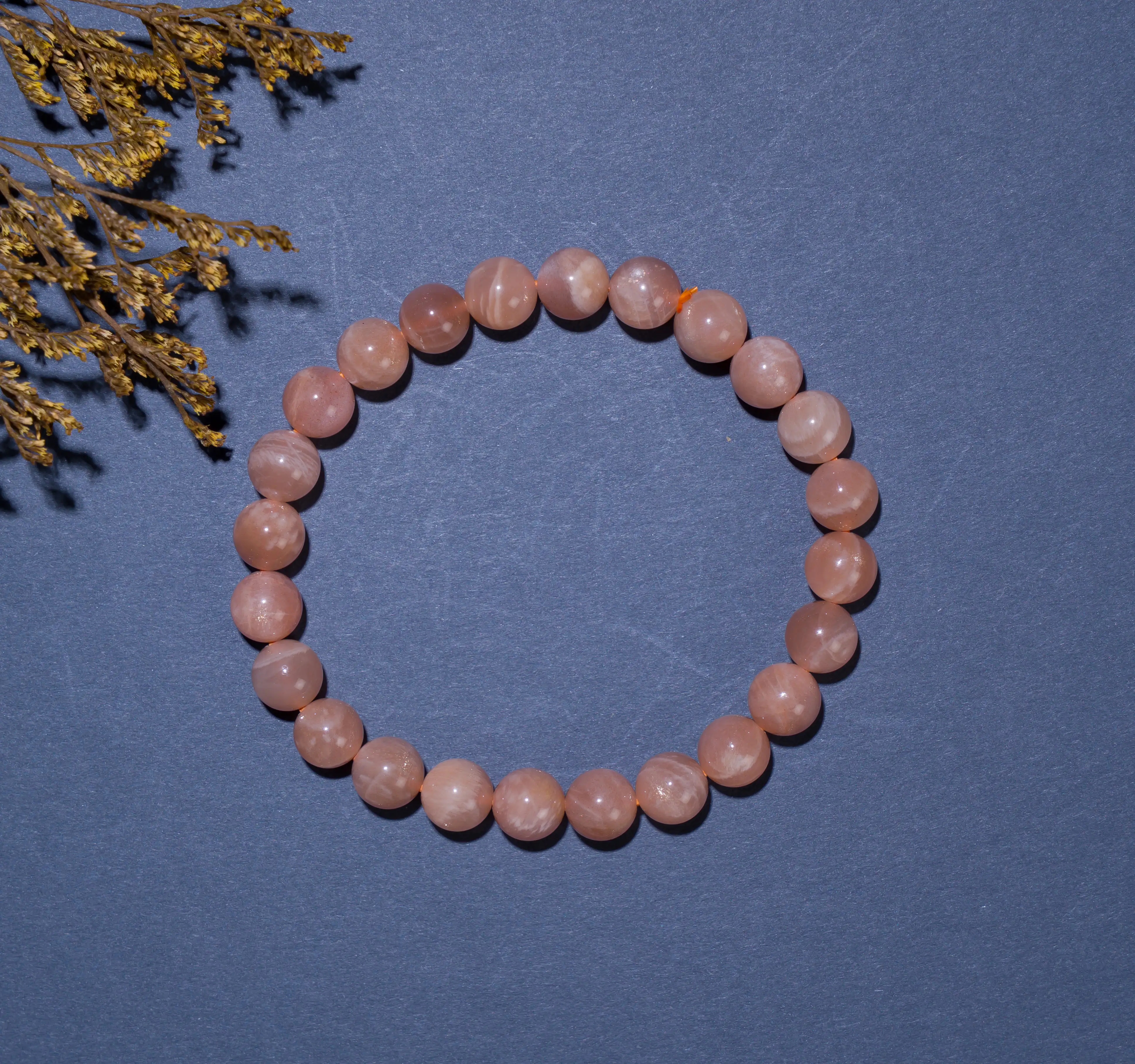 8mm Sunstone Crystal Bracelet - secondary