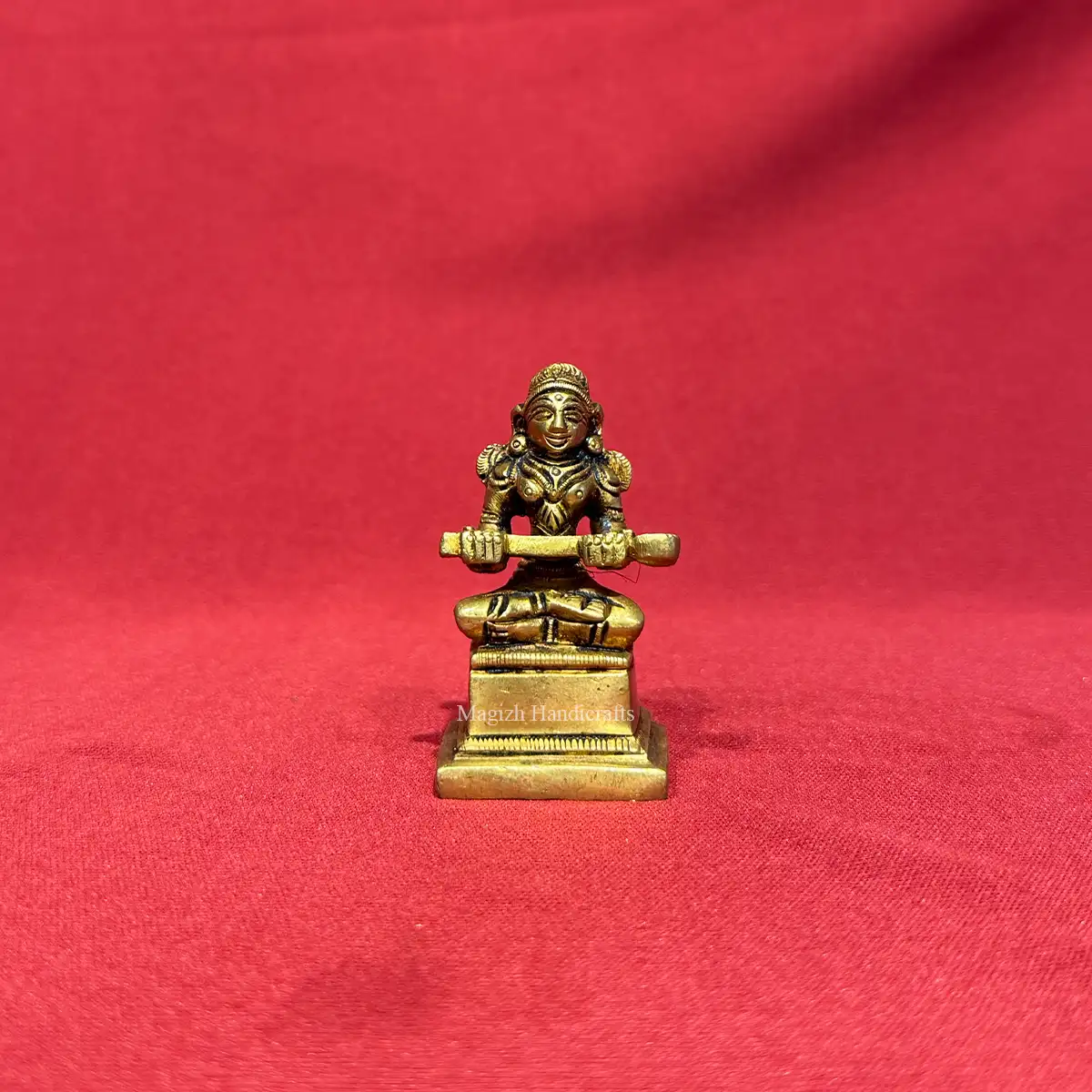 2.5 inches brass goddess Annapoorni devi idol