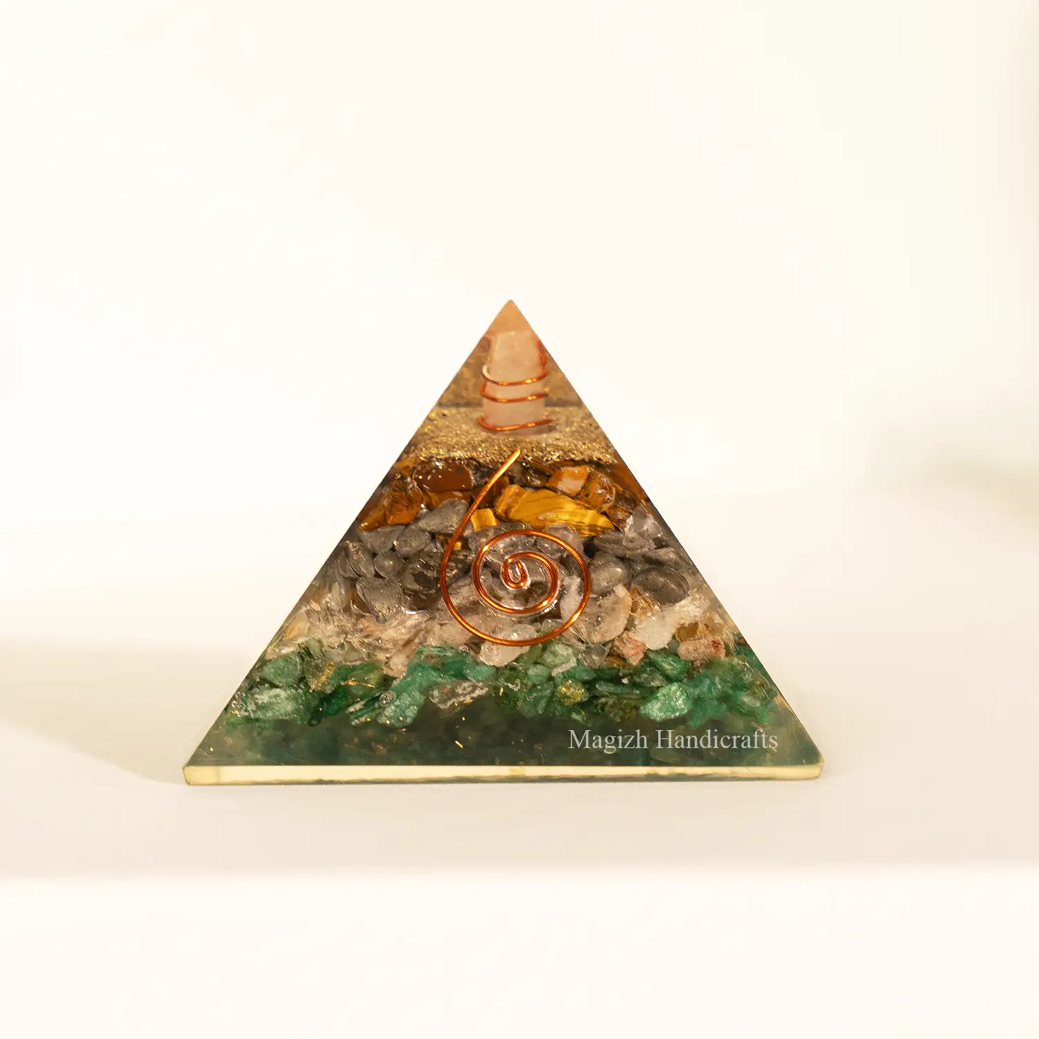 Money Magnet Crystal stone Pyramid - secondary