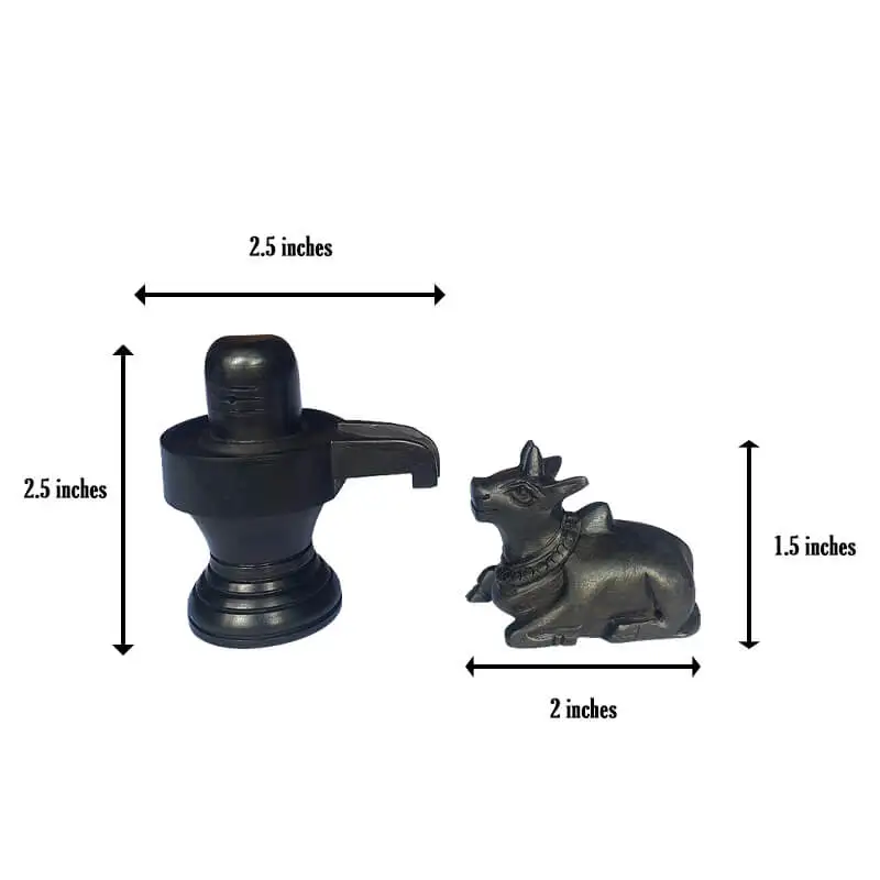 கருங்காலி கட்டை சிவன் நந்தி லிங்கம் - image 5
