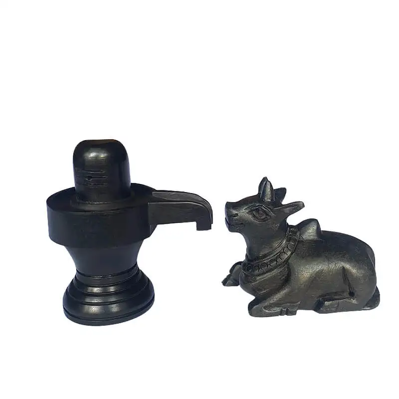 கருங்காலி கட்டை சிவன் நந்தி லிங்கம் - image 4