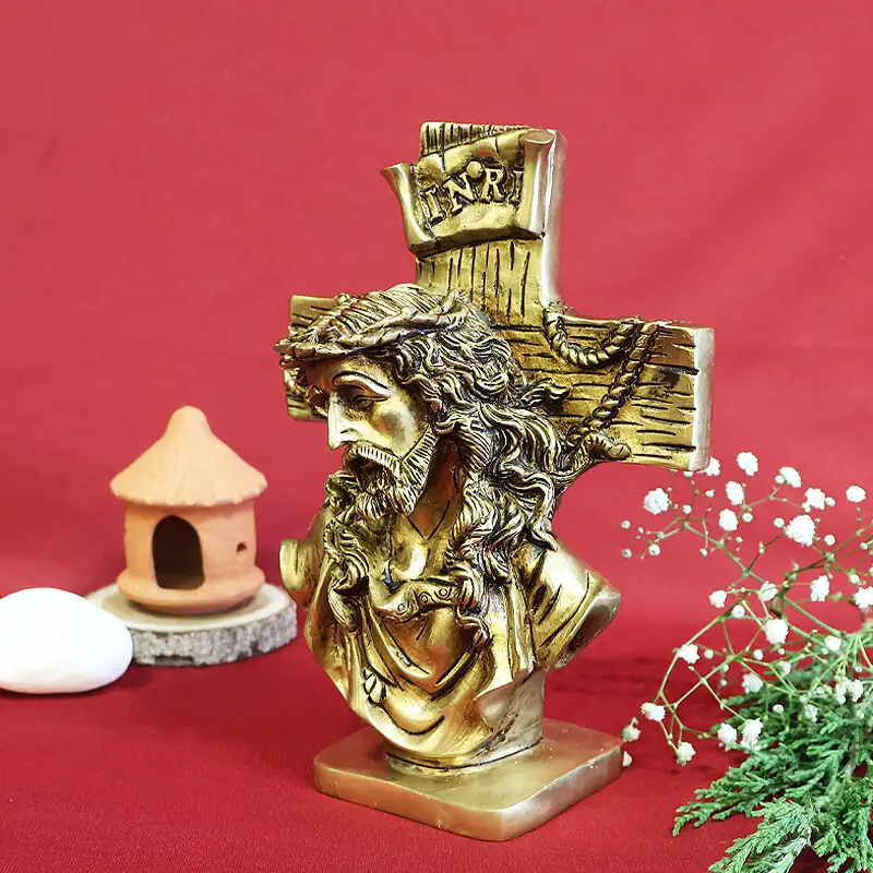 8 inches cross Jesus Idol SC