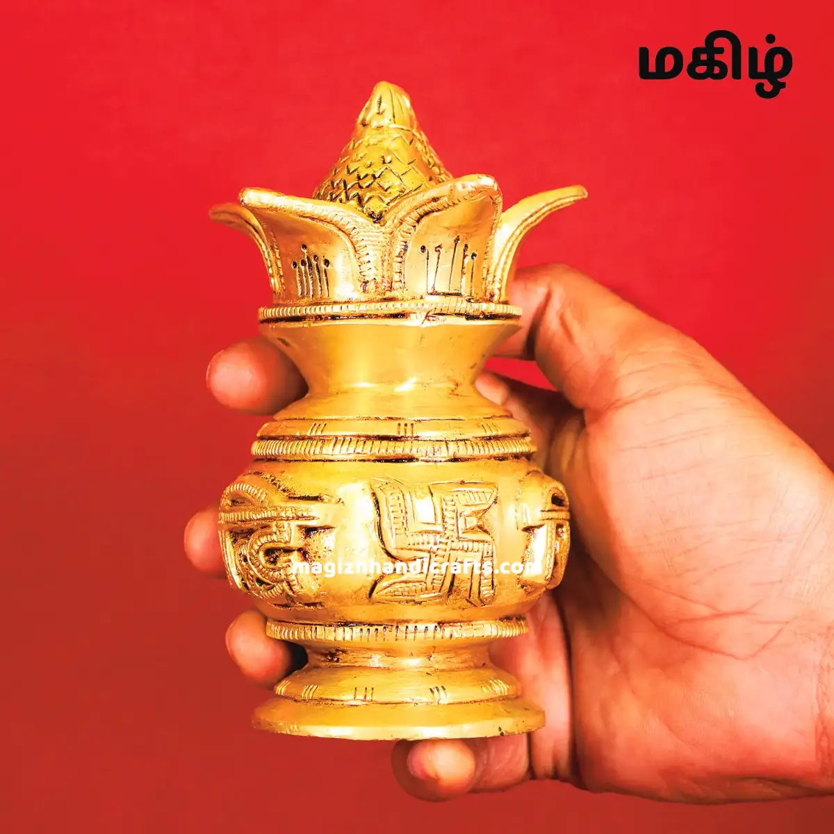 Brass Small size Kalasam - 5 inches - secondary