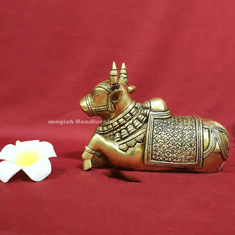 5 inches Brass Shiva Nandhi SC - secondary