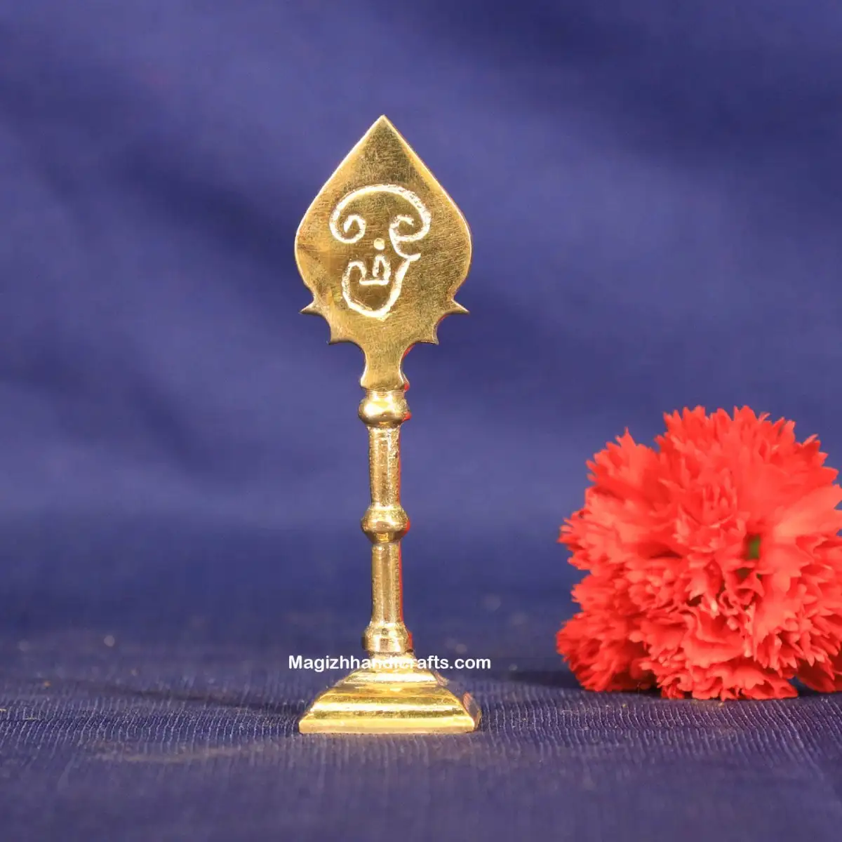 Brass Murugan Vel - 3.5 inches