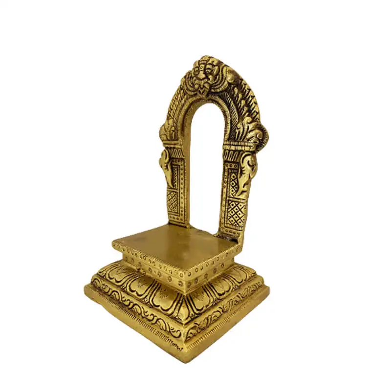 Brass Thiruvachi stand small - image 4