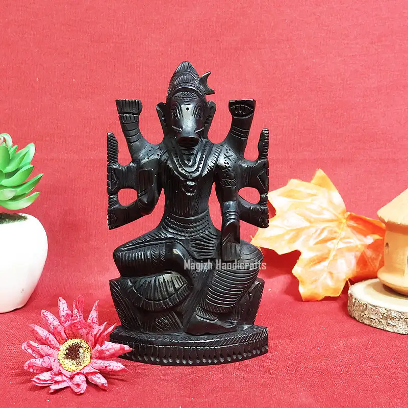 6 inches Karungali Varahi idol