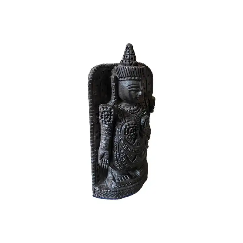 4 inches karungali wood lord Perumal - image 2