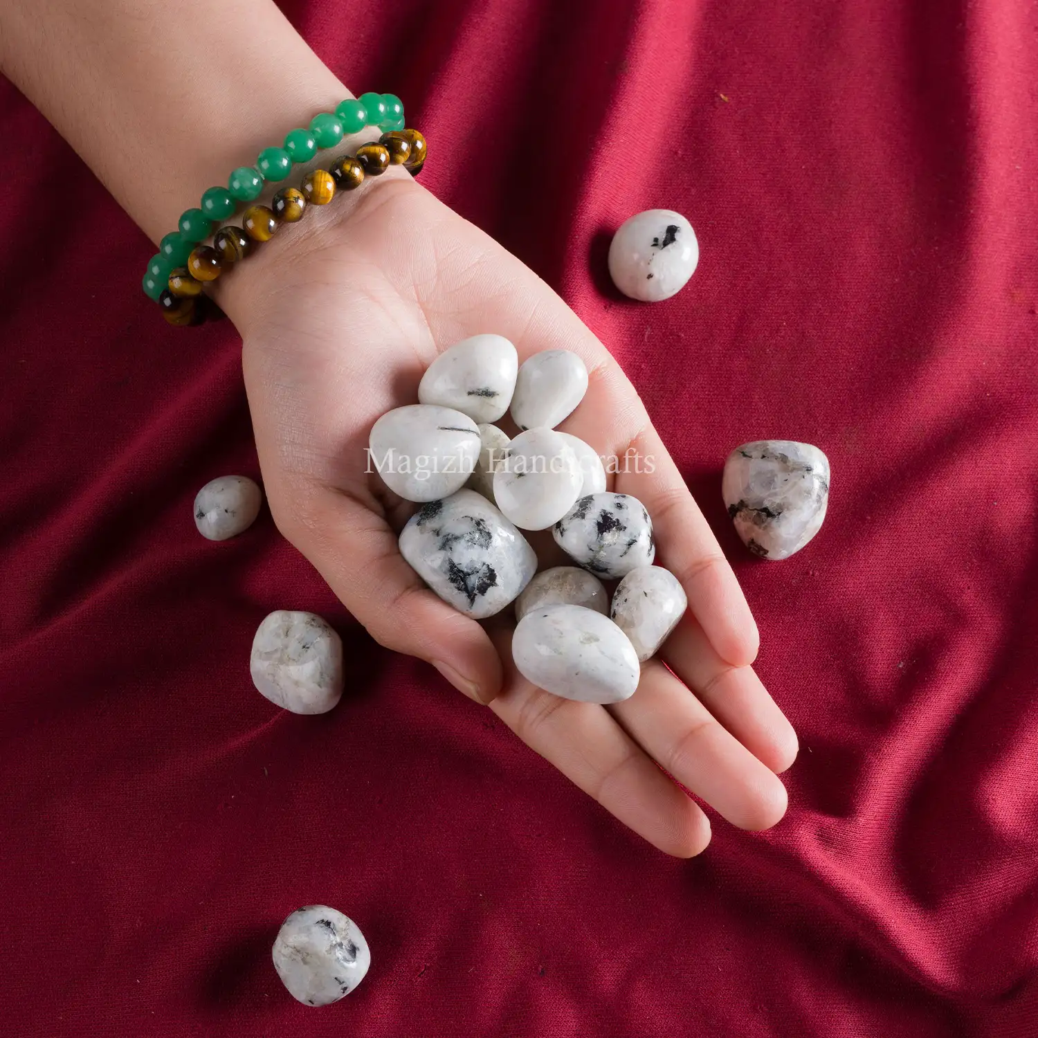 Moonstone tumble stones - image 3