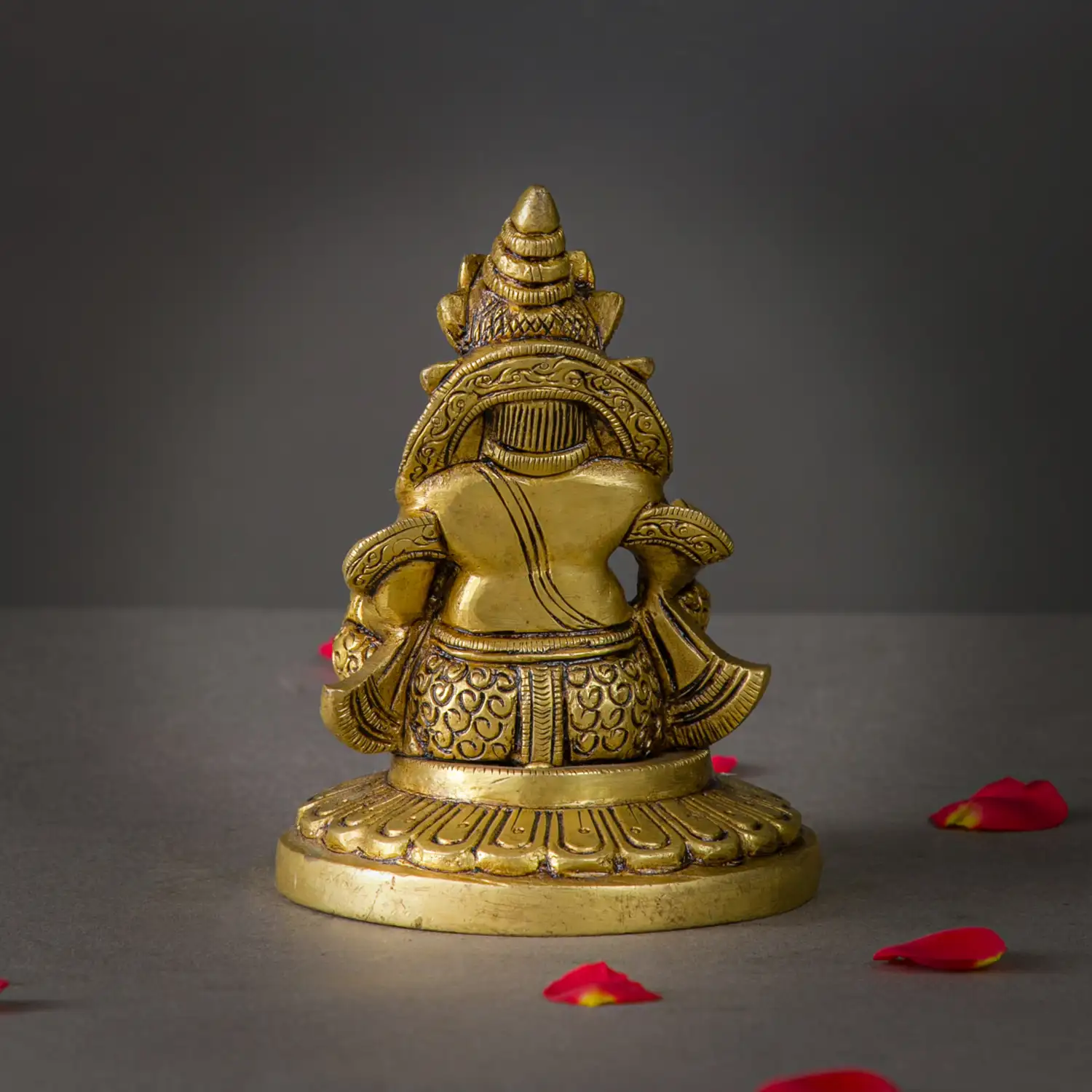 4.5 inches Kuberar round Base idol - image 4