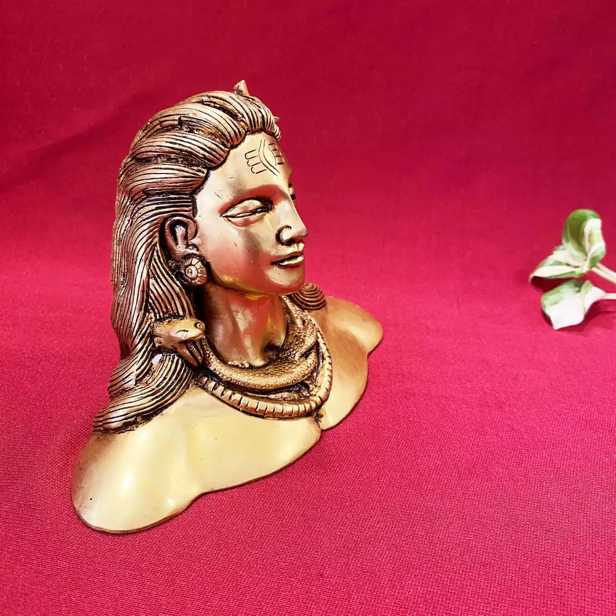 Brass Lord Shiva Adiyogi4 inches - image 3
