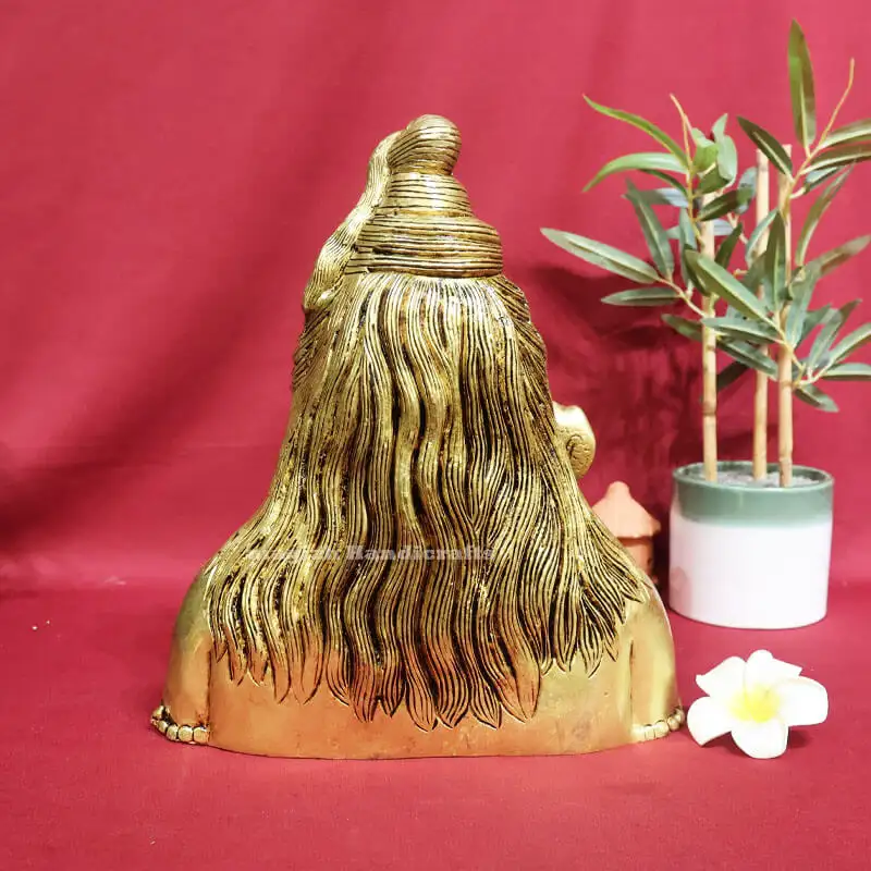 12 inches Lord Shiva Half face idol - image 4