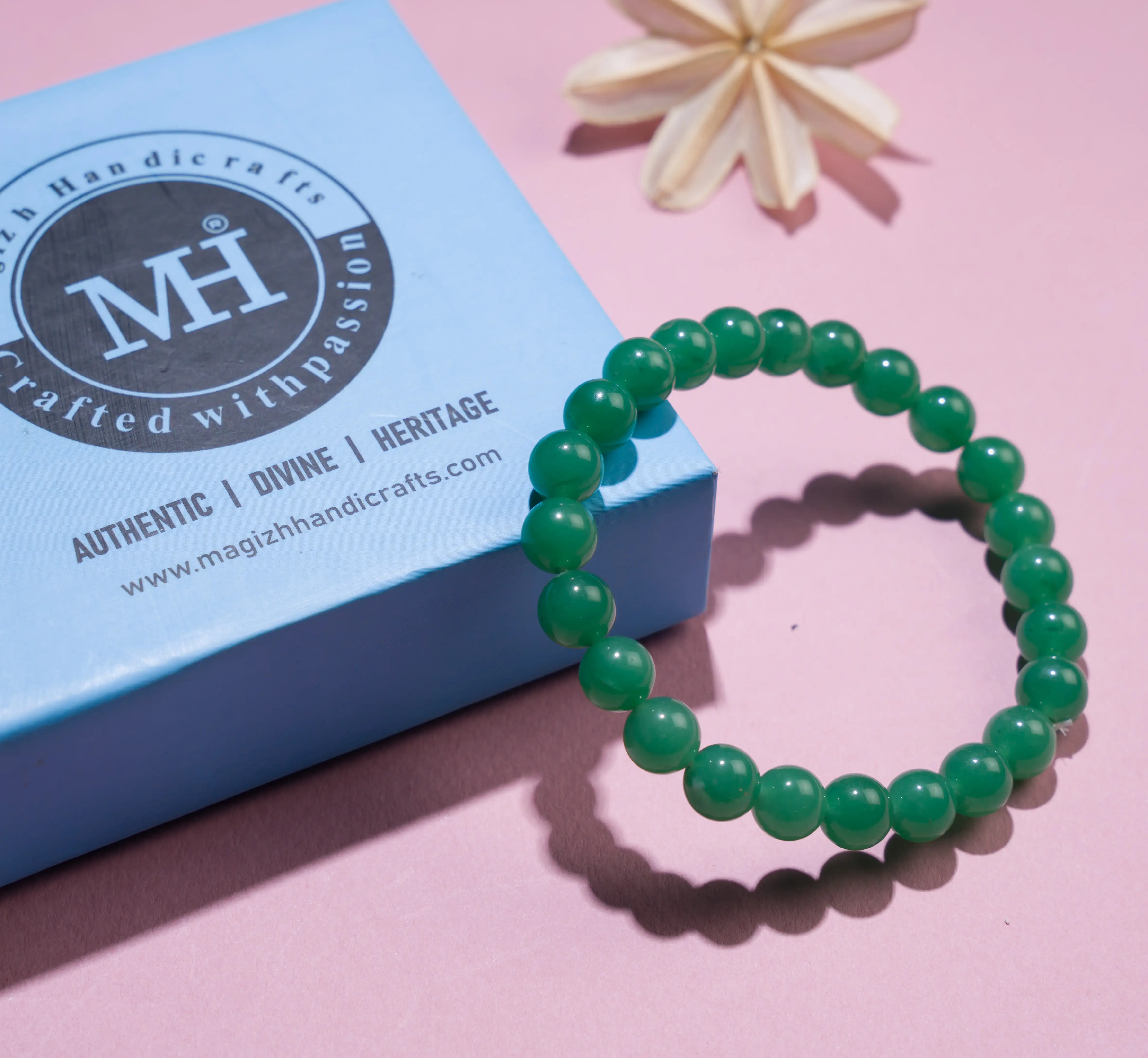 Green aventurine Crystal Bracelet (8 mm) - image 4