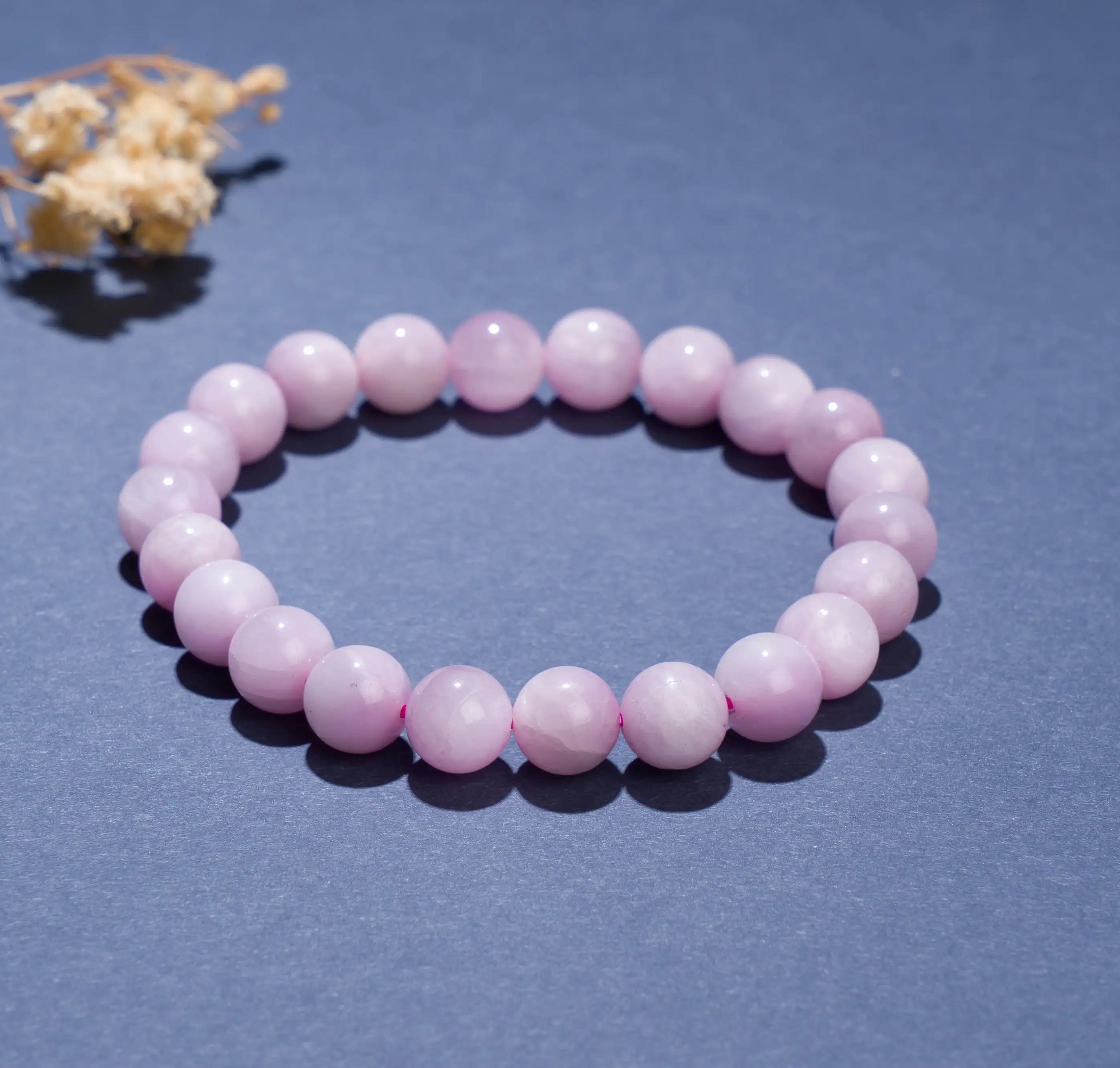 8mm Kunzite crystal bracelet