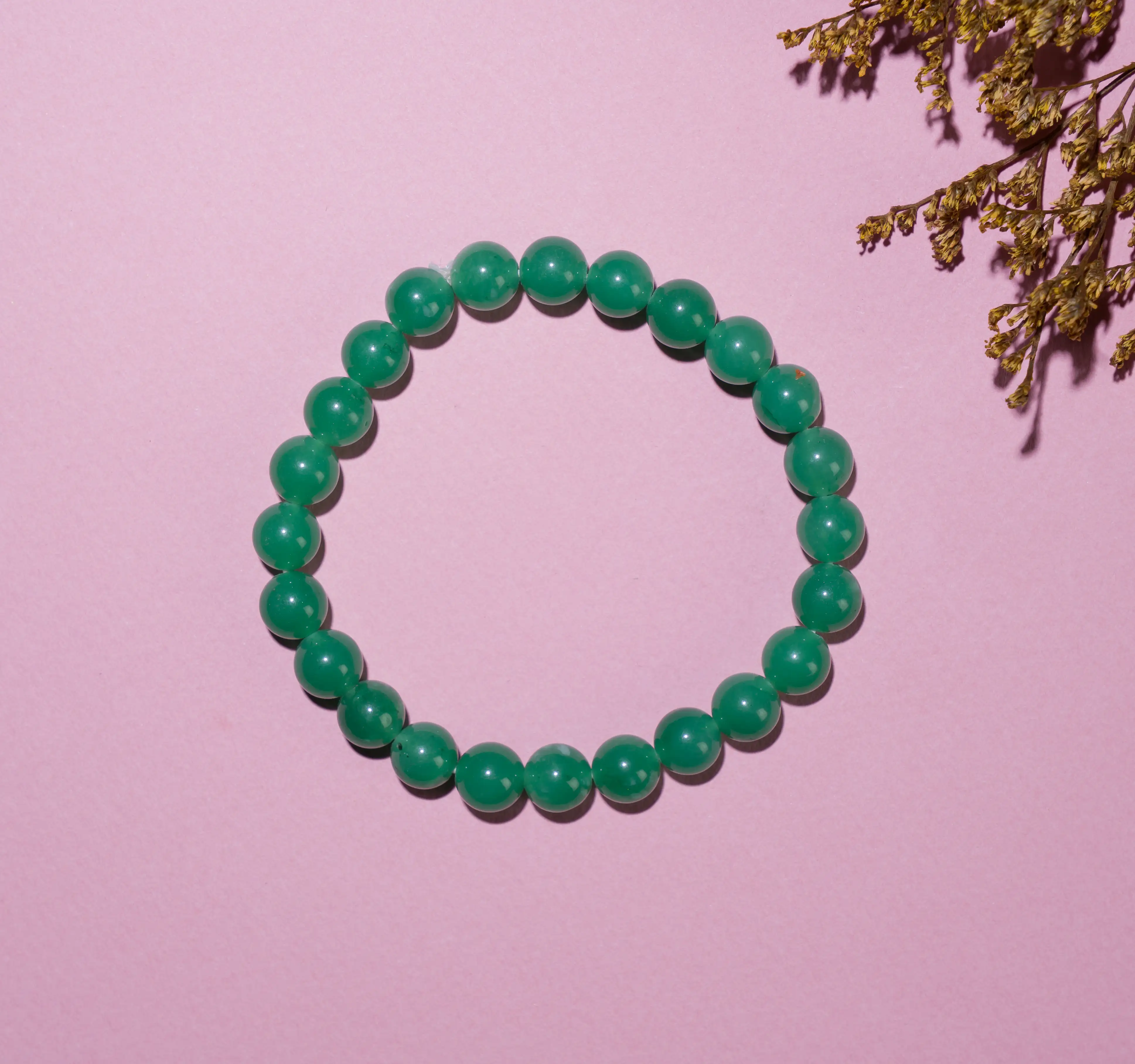 Green aventurine Crystal Bracelet (8 mm) - secondary
