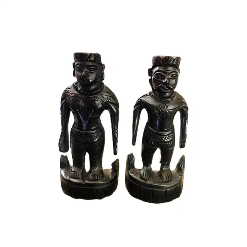 அசல் கருங்காலி மர மரப்பாச்சி பொம்மை (4 அங்குலம்)
